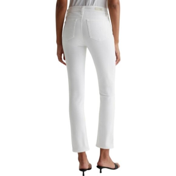 AG Adriana Goldschmied Prima Ancle women white mid-rise jeans size 30 NWT - Picture 5 of 6